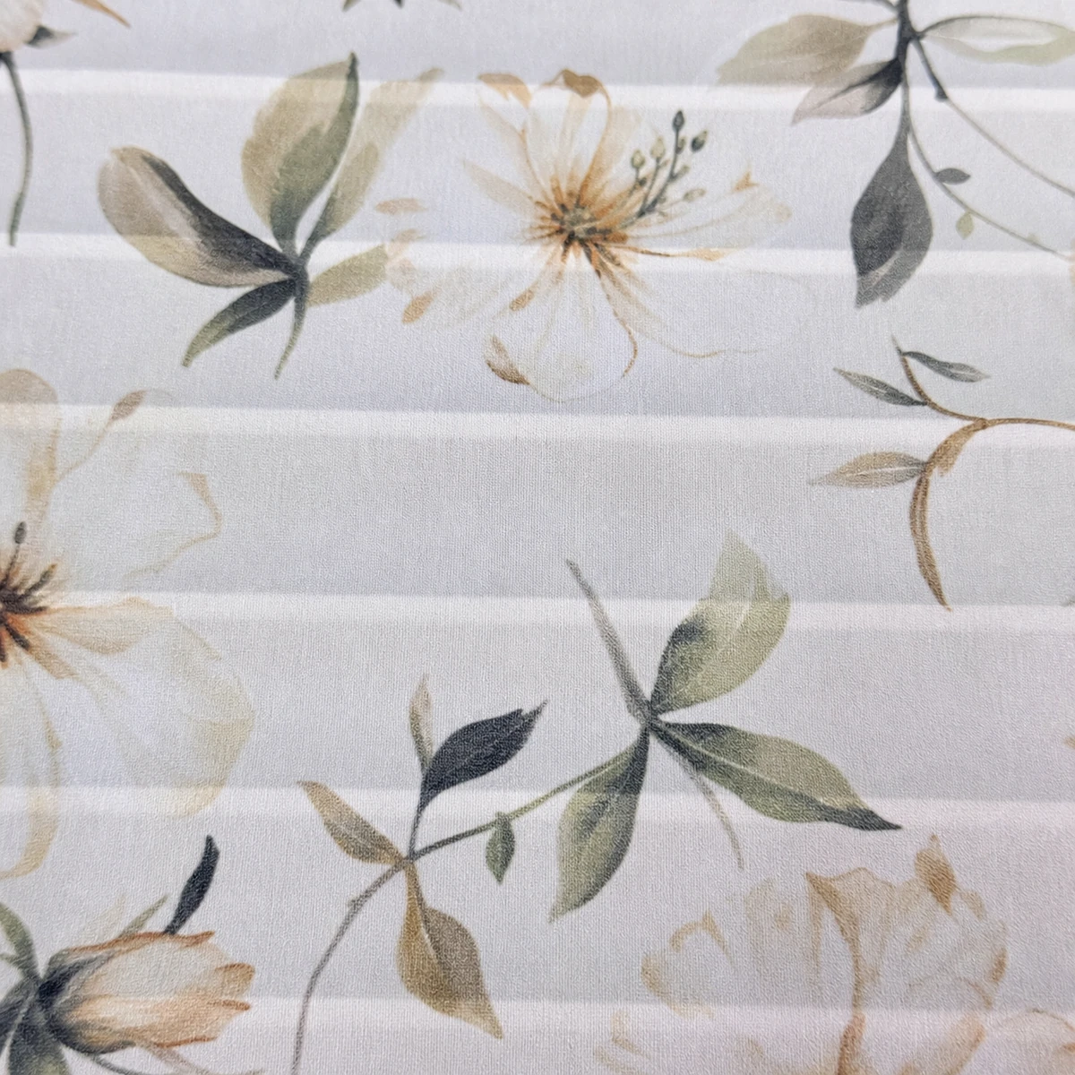 Illustrative digital print sample showing horizontal banding
