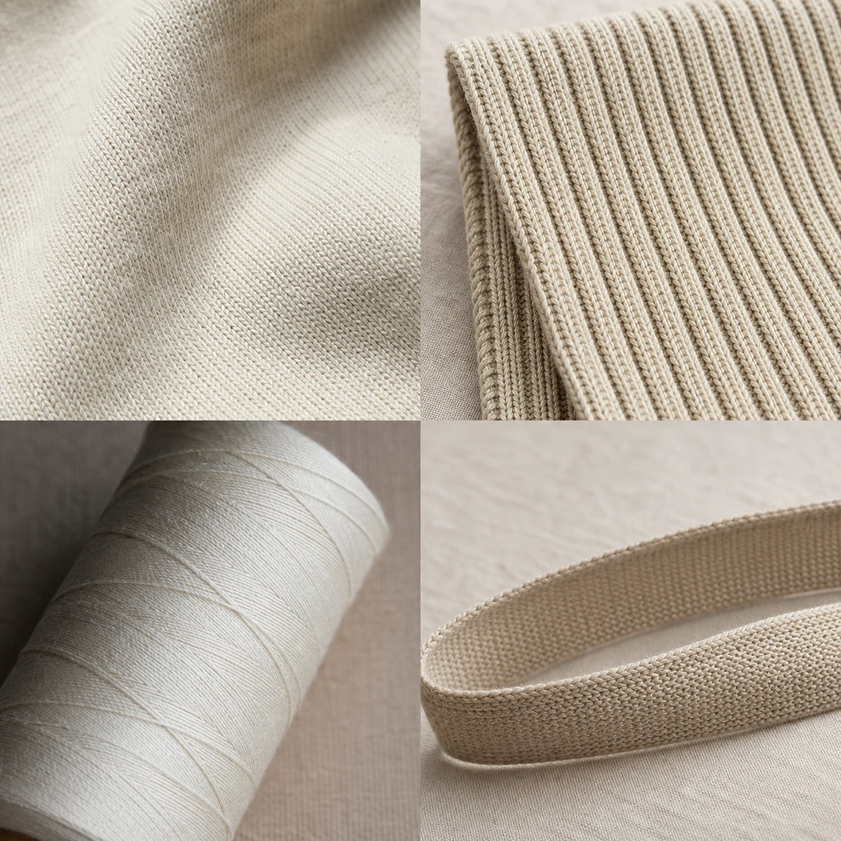 Thread and rib can dye differently from the shell