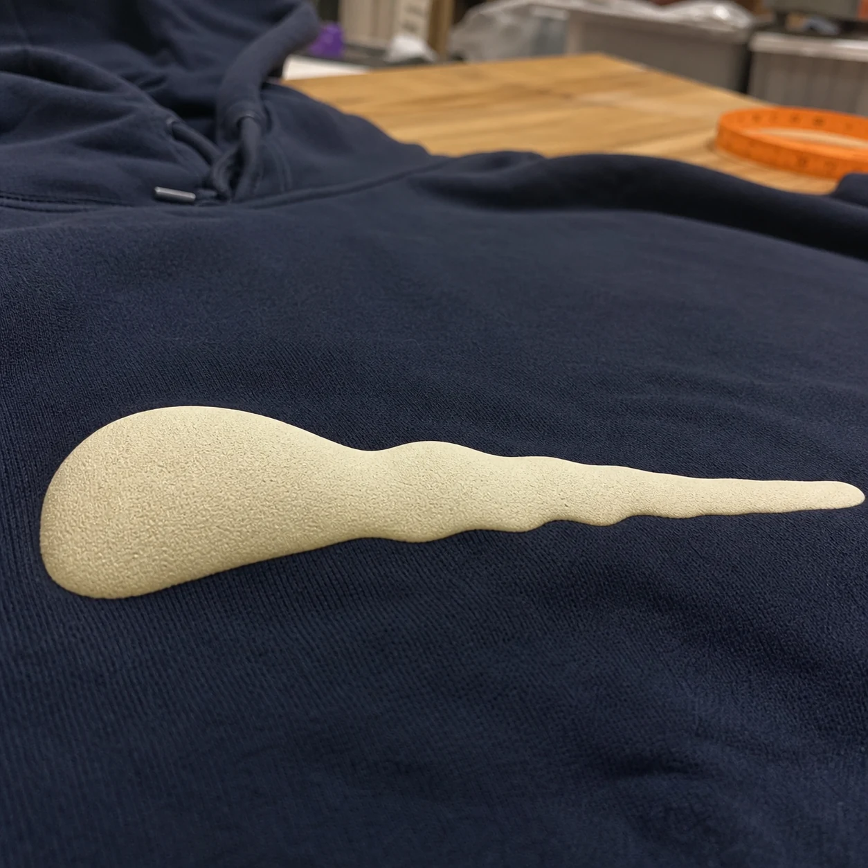 Uneven puff height across one print