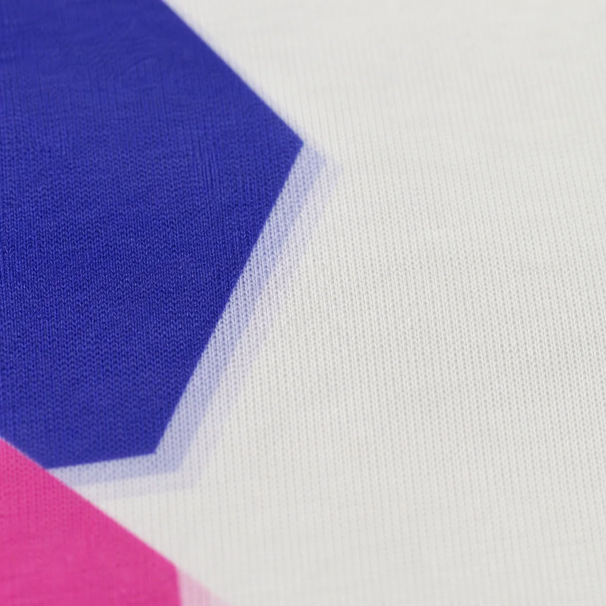 Sublimation ghosting shown as a faint duplicate image edge
