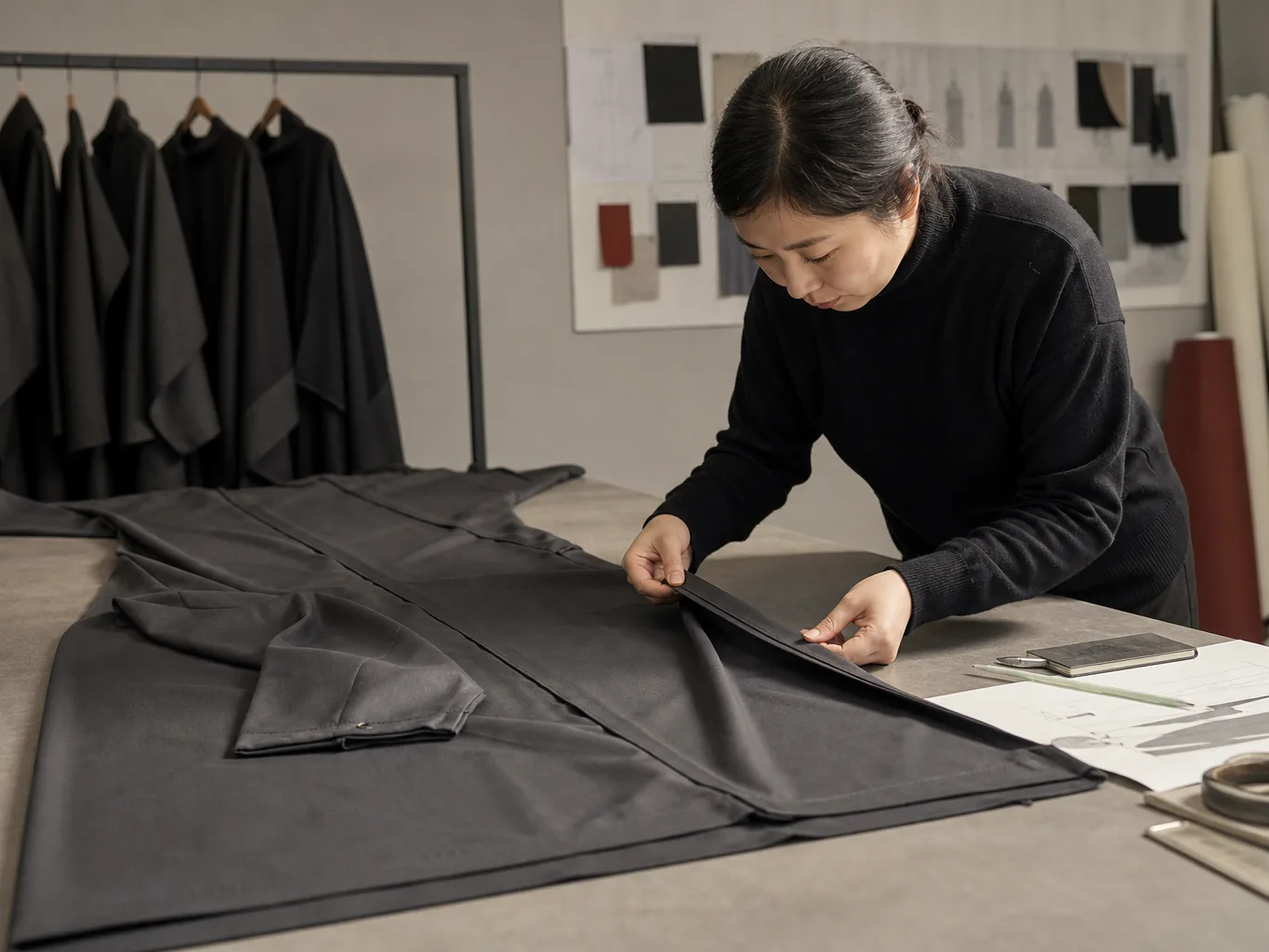 Abaya: length and hem