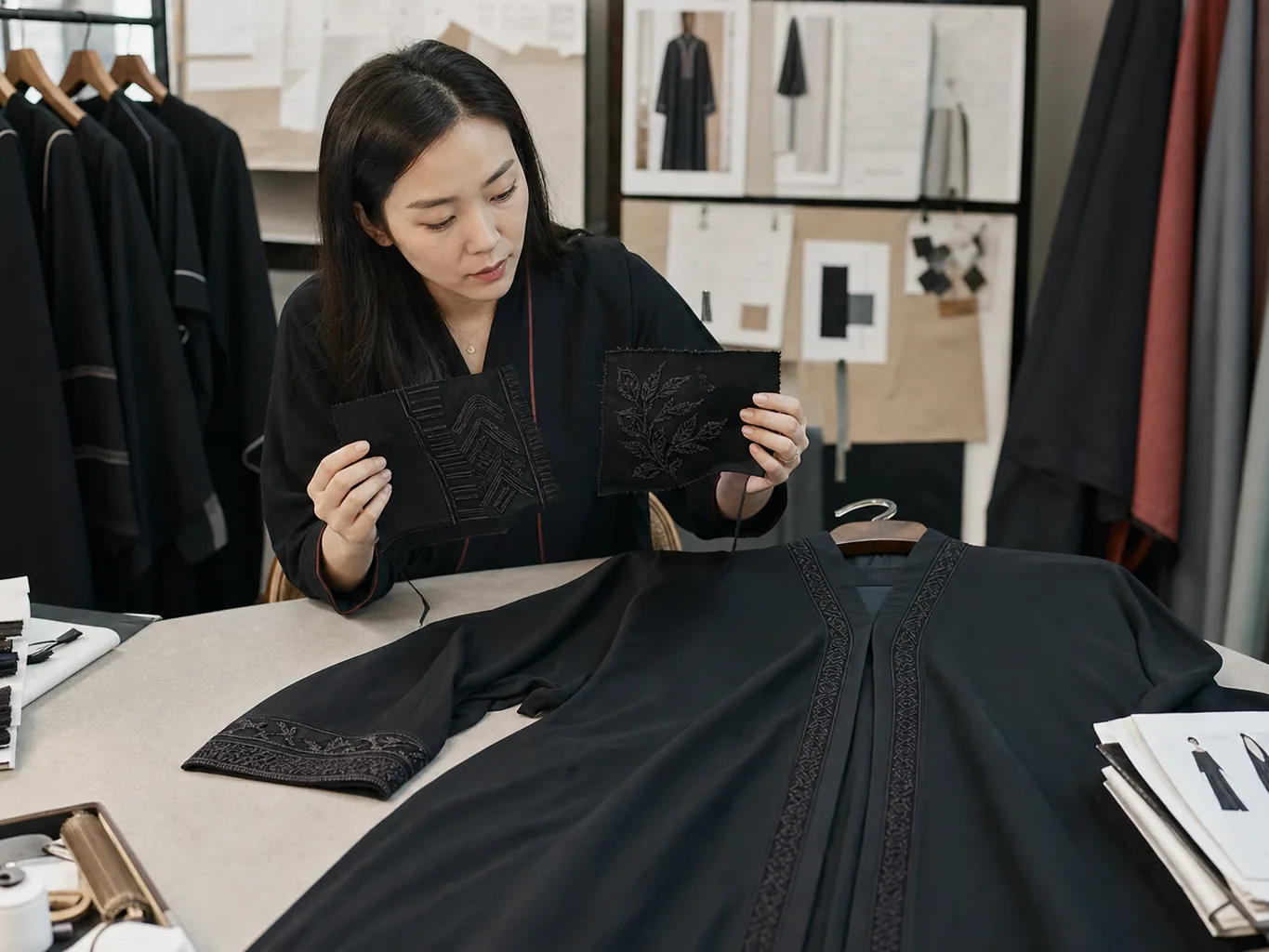 Abaya: abaya technique sample 1