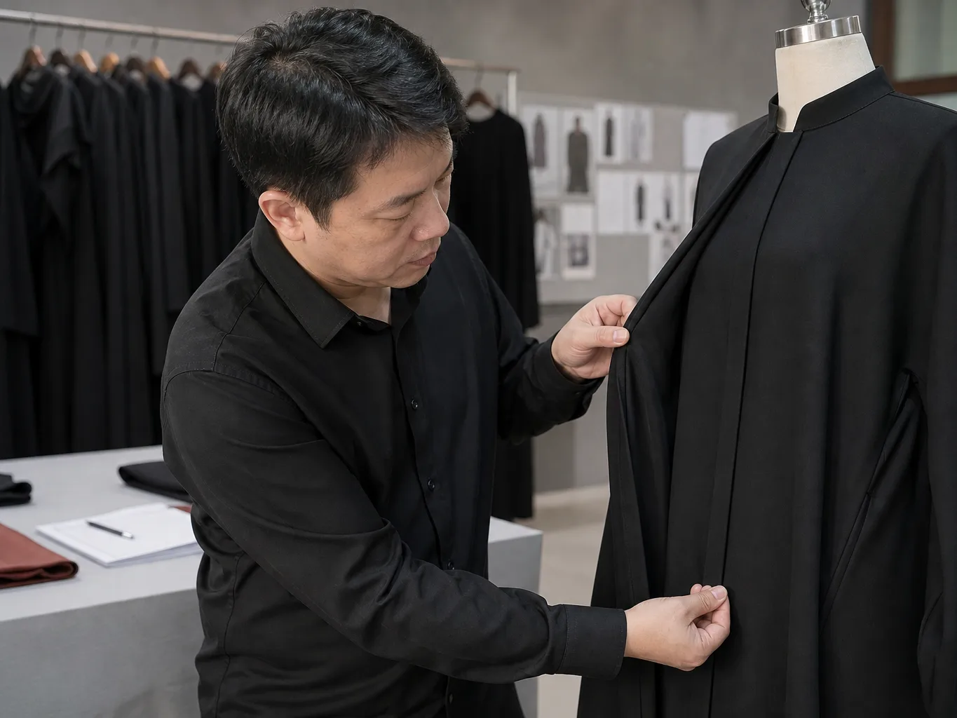 Abaya: drape and coverage