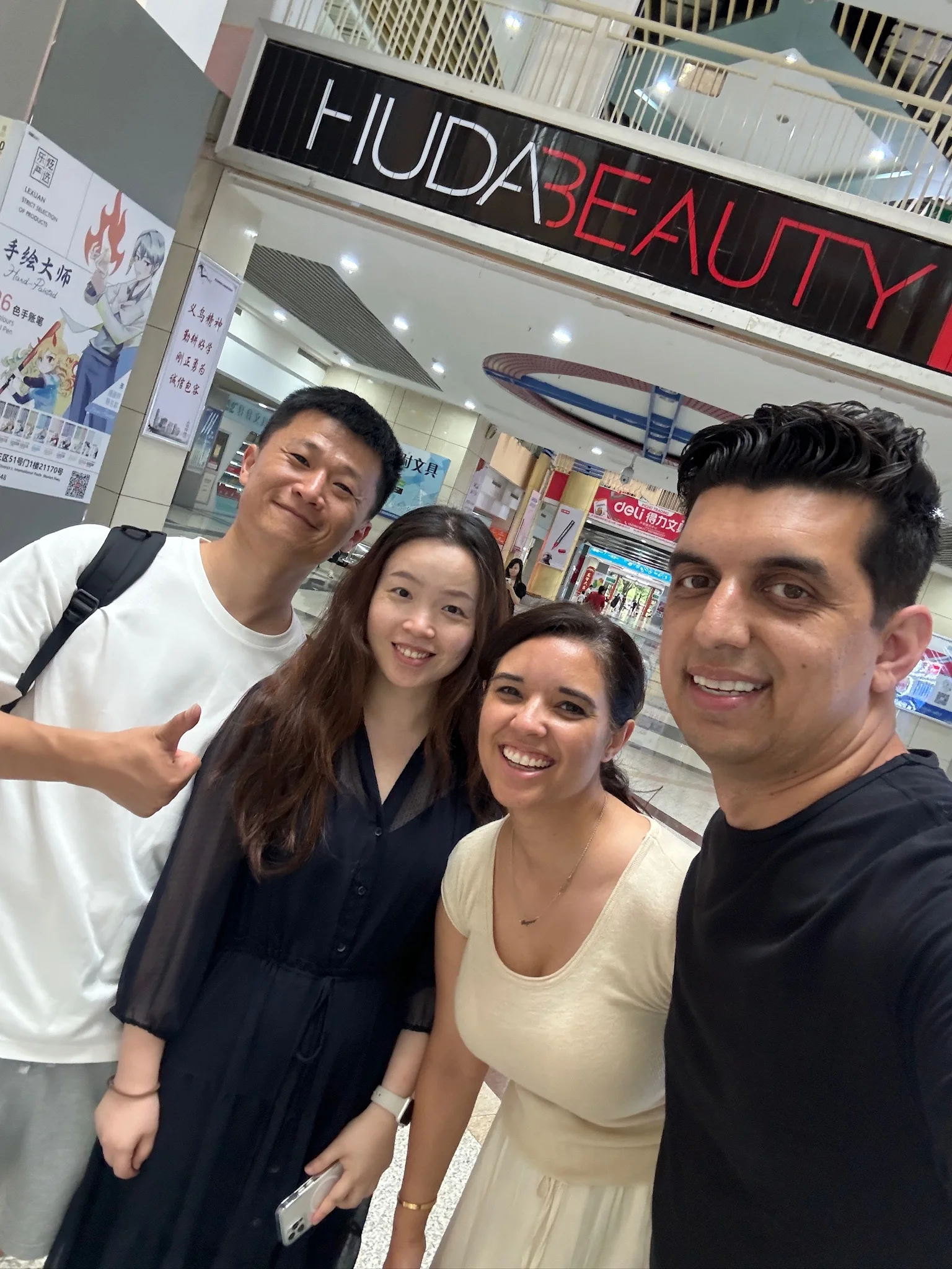 Canton Fashion meeting clients during a Guangzhou visit