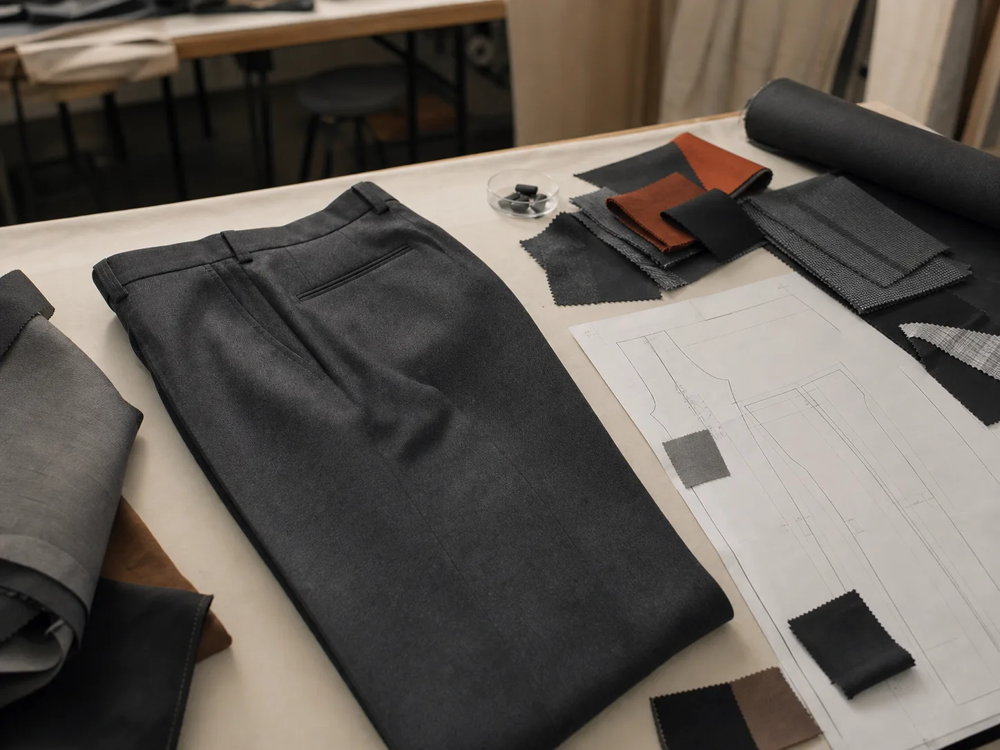 Blazers: pants