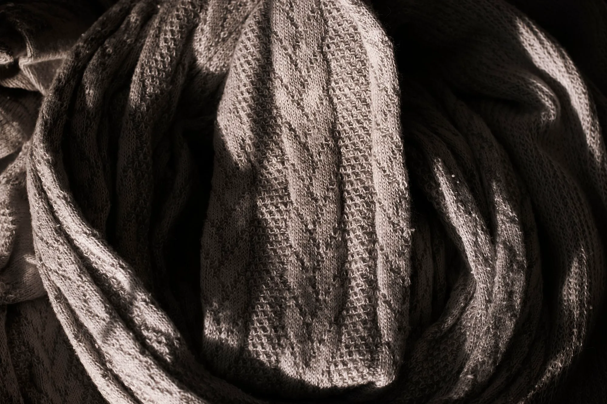 Editorial cover direction for an apparel manufacturing subject