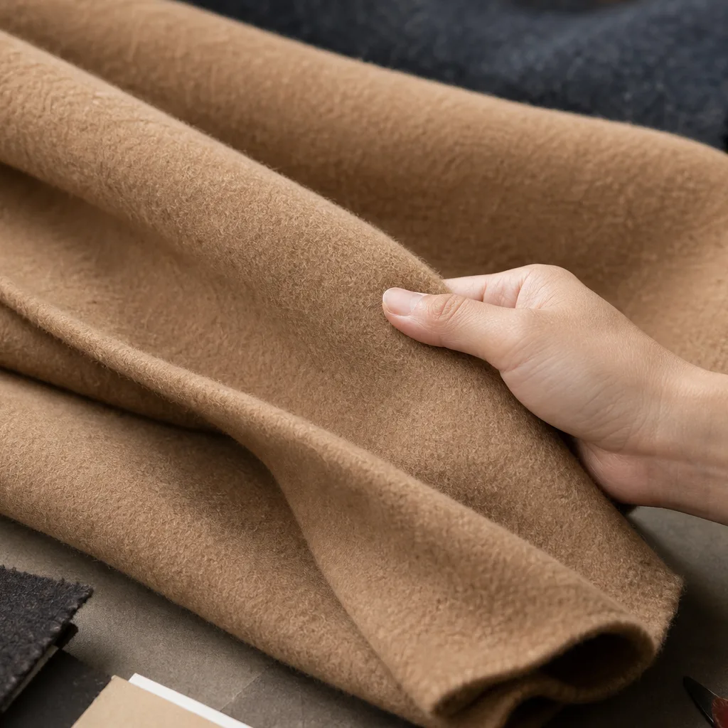 Coats: outer fabric direction