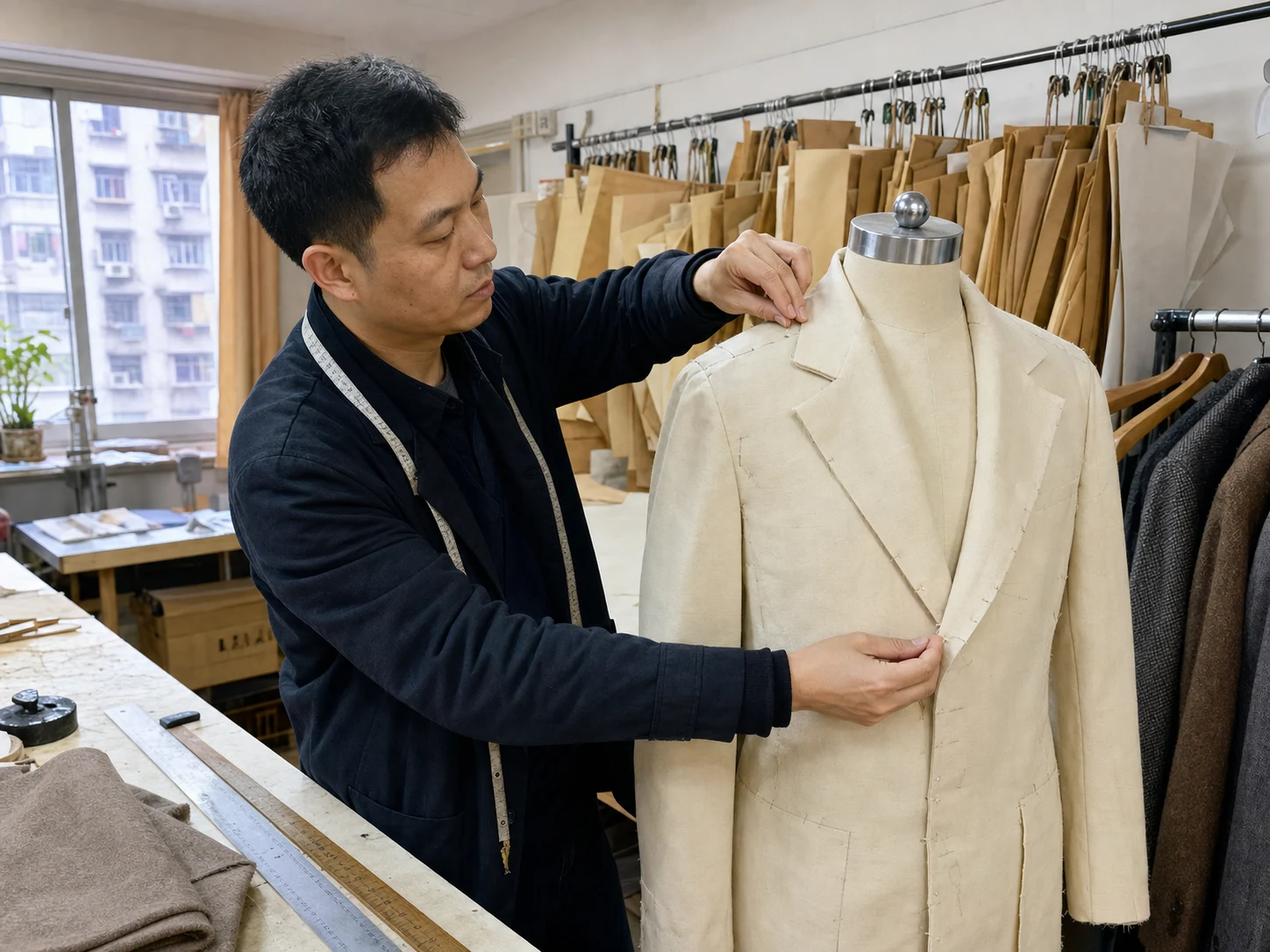 Coats: pattern making and sampling