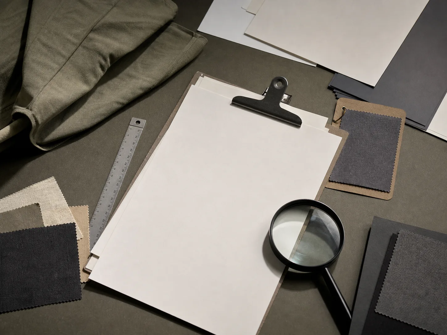 Documents for apparel supplier review