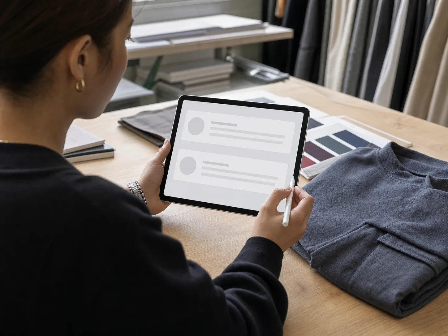 Client feedback for apparel supplier review