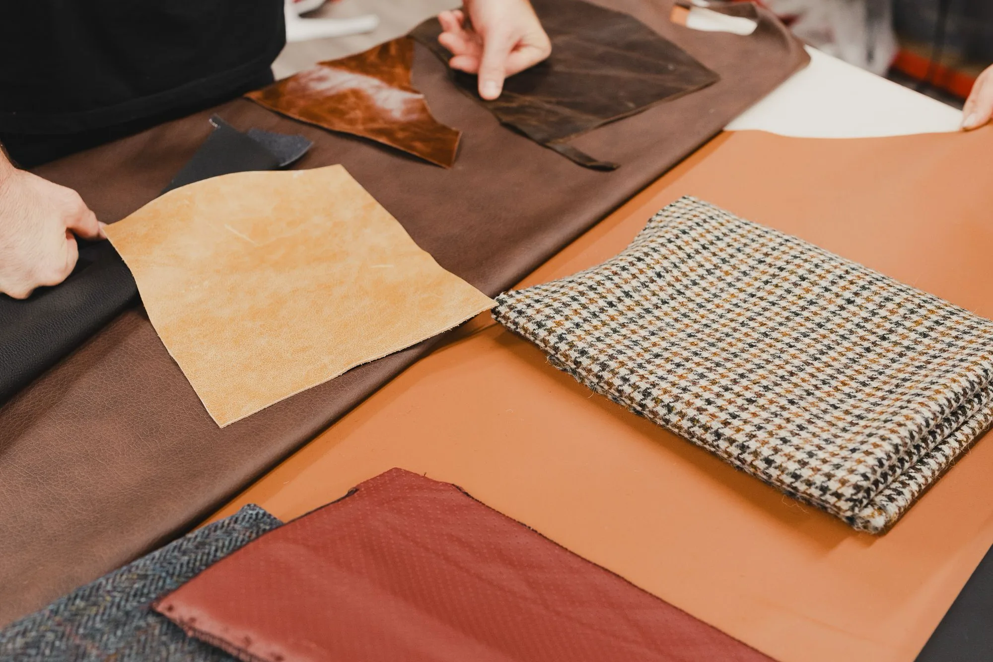 A project reference, sample garment or technical file used during apparel review