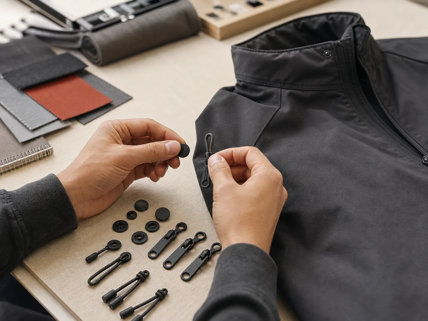 Jackets: jackets technique sample 1