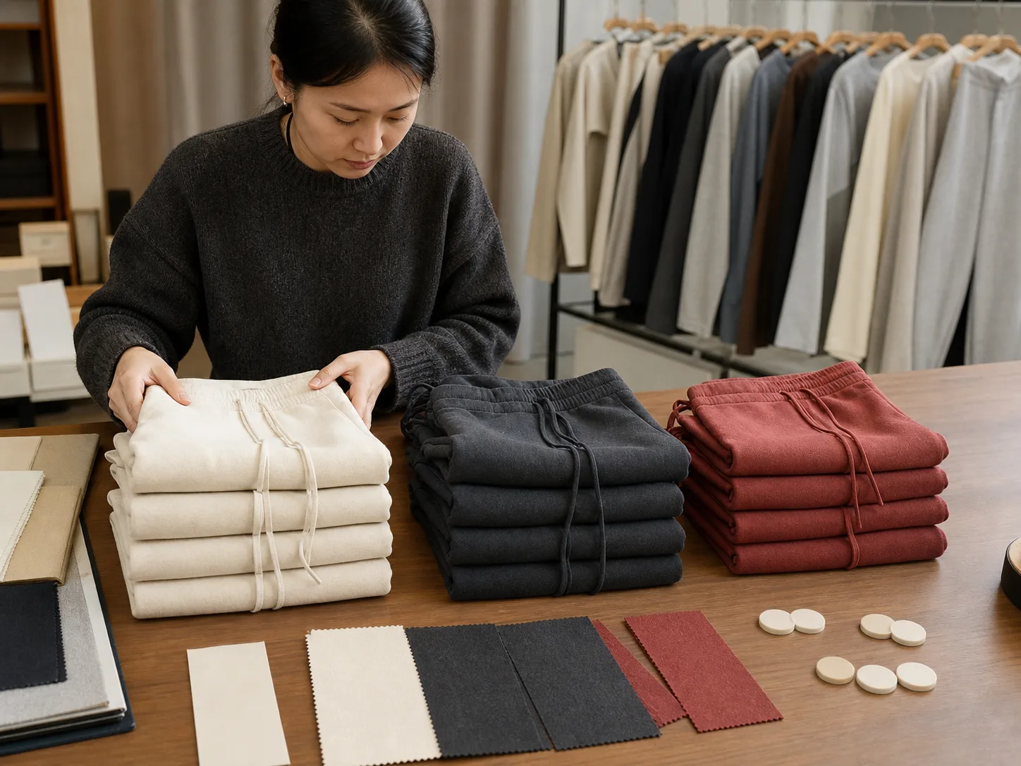 Joggers: pattern making and sampling