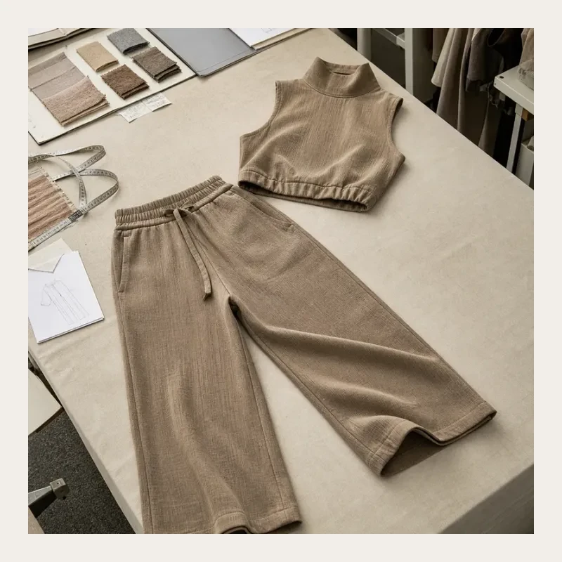 Two-piece co-ord set project preview generated for Canton Fashion.