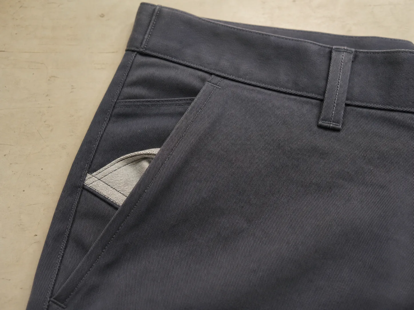Pants: rise and pockets