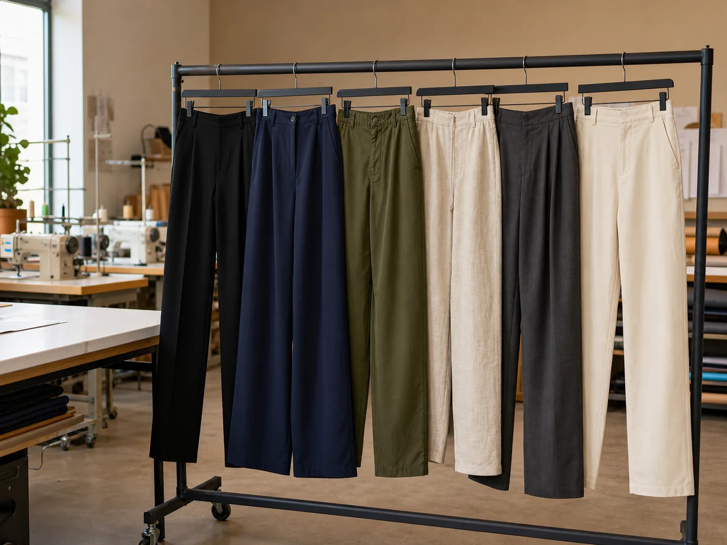 Pants: measurement check