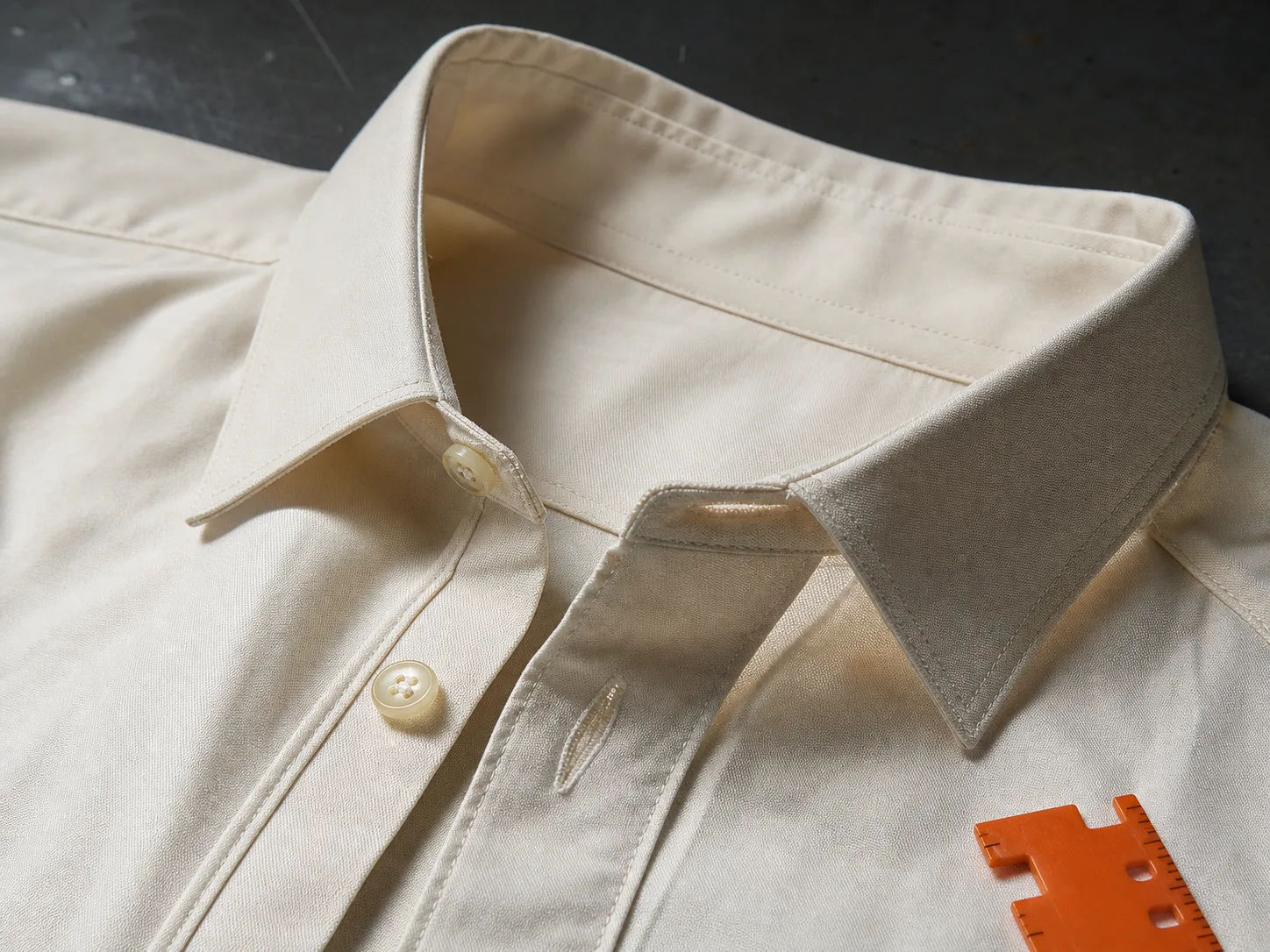 Shirts: collar and placket