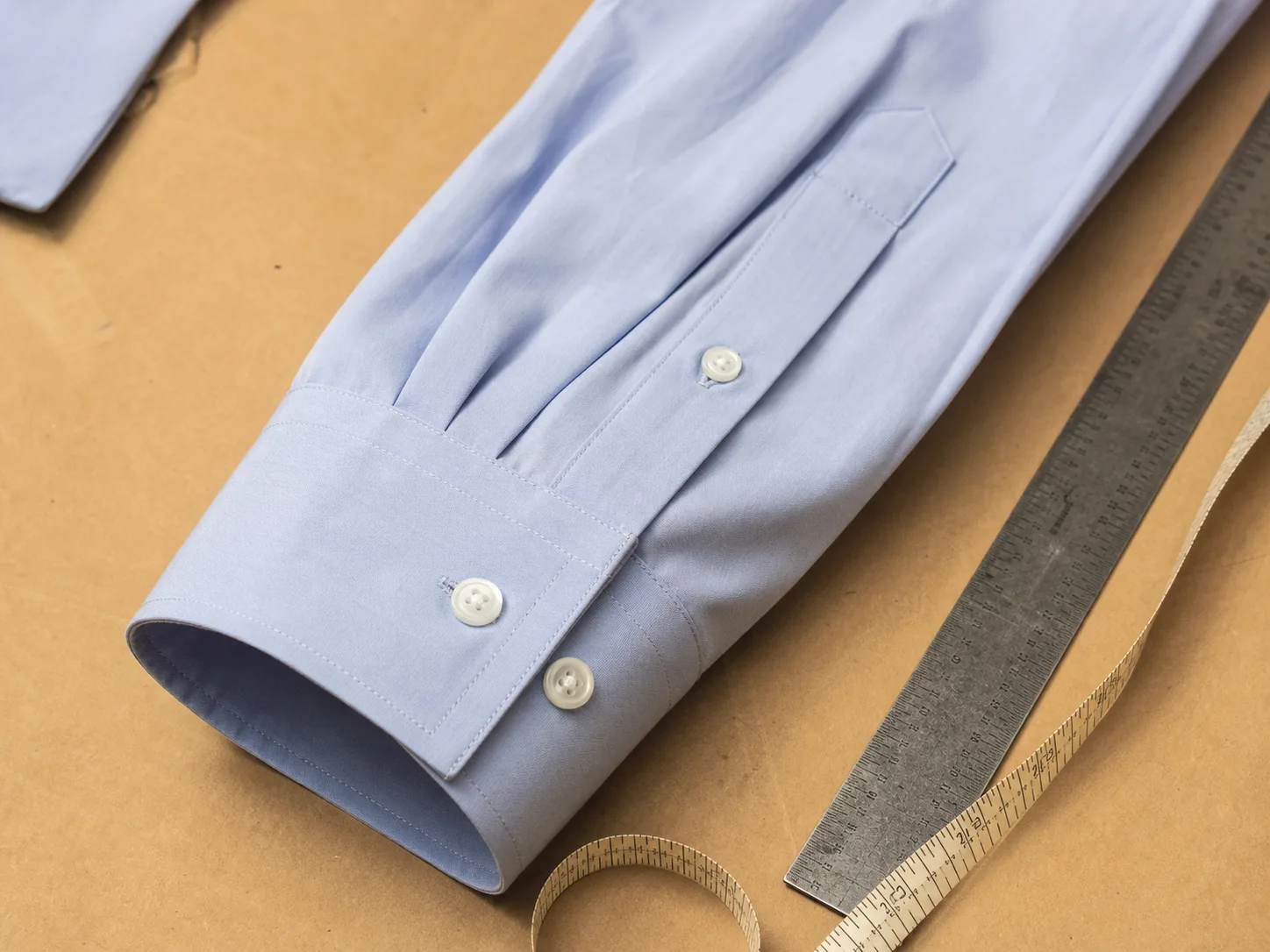Shirts: cuff and yoke