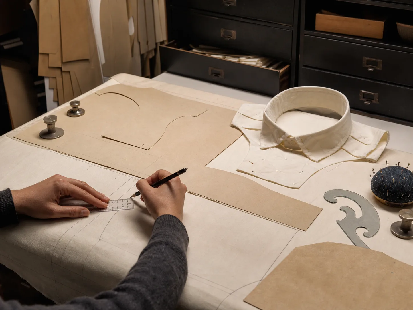 Shirts: pattern making and sampling