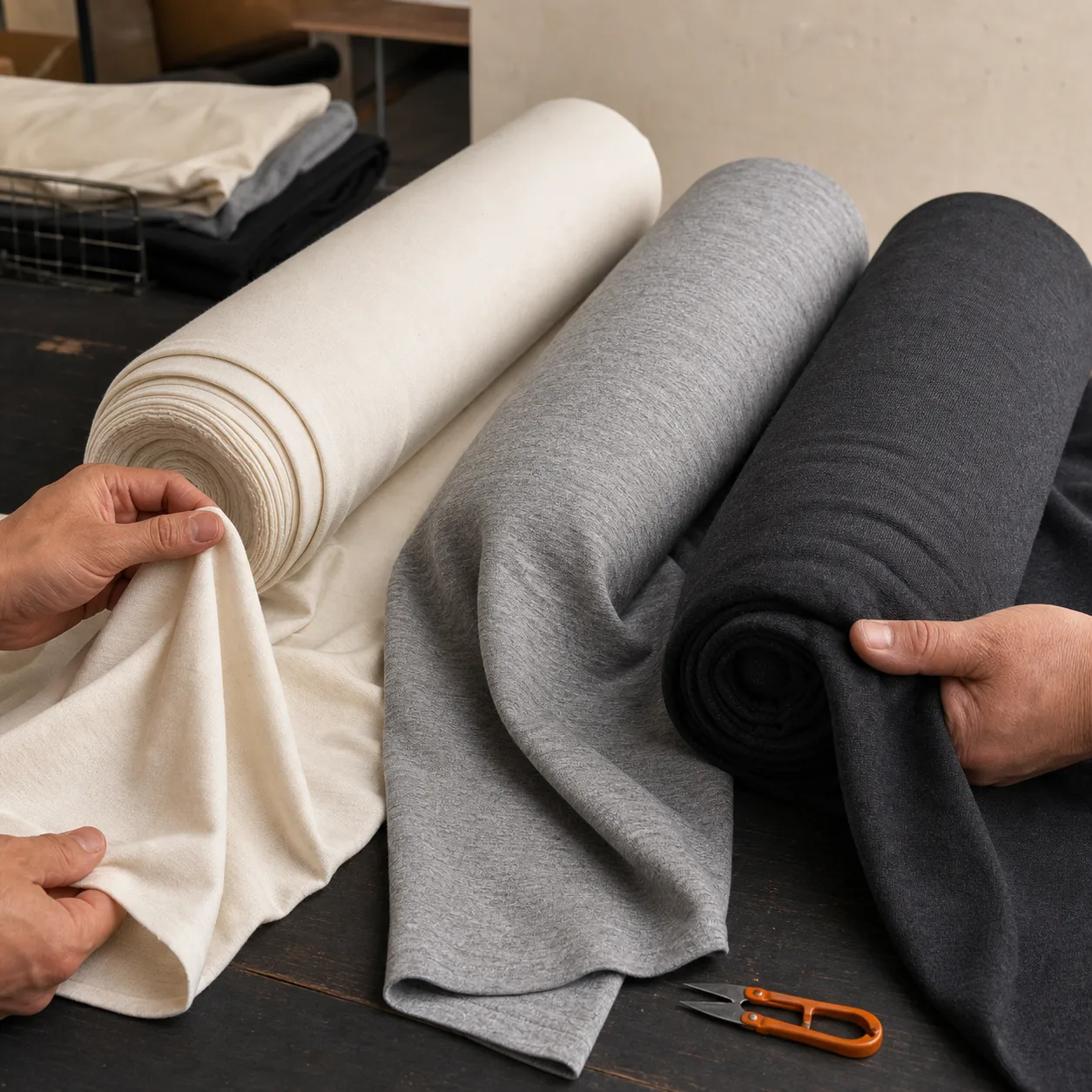 T-Shirts: weight and opacity
