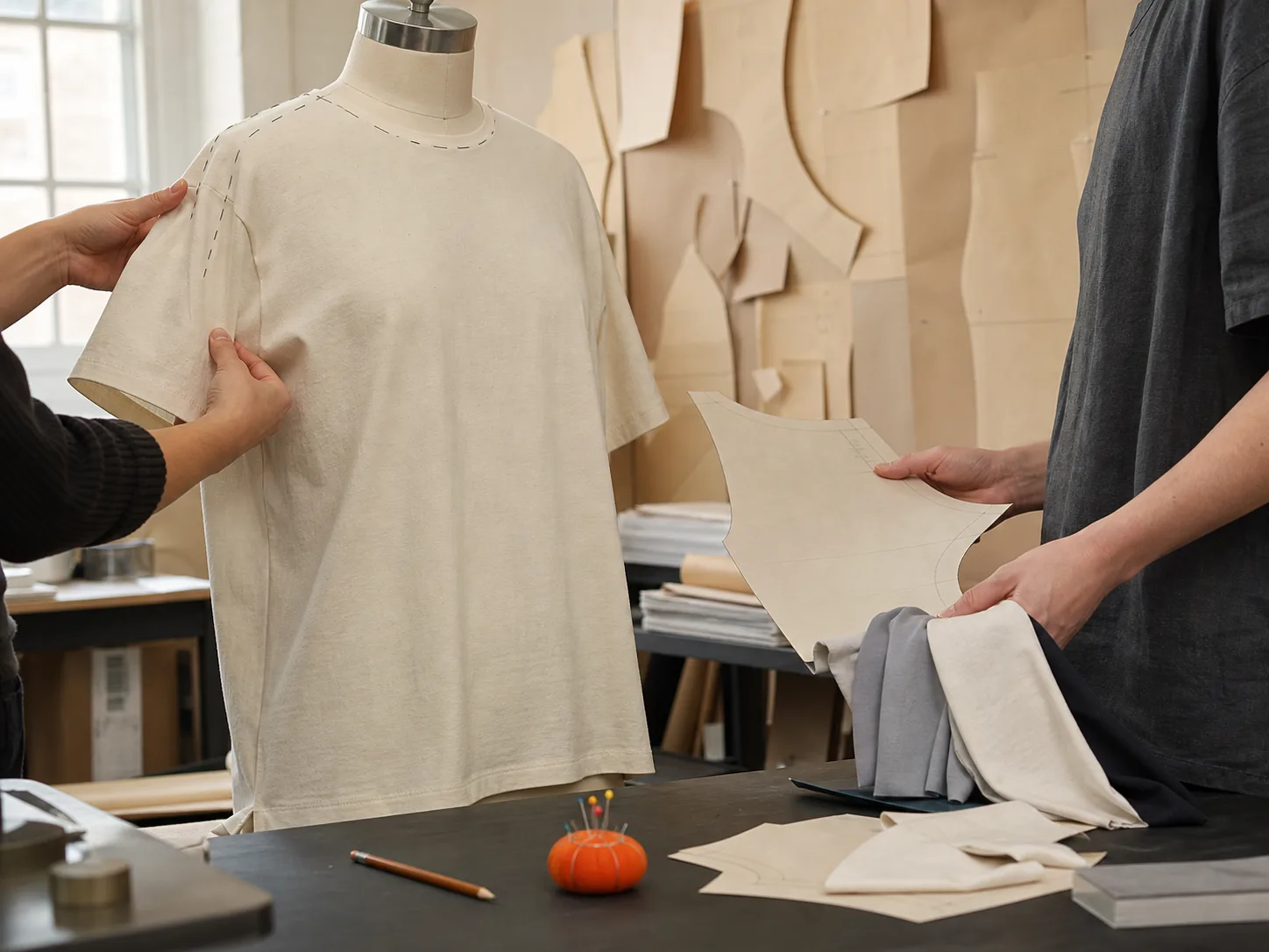 T-Shirts: pattern making and sampling